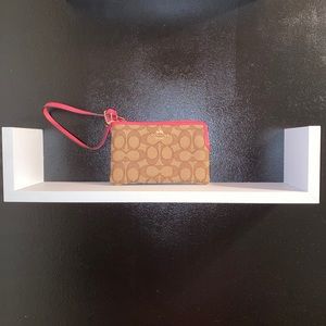 Small Coach Wristlet